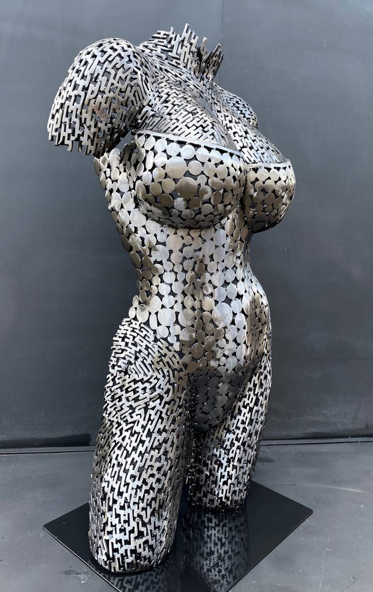 Original Figurative Body Sculpture by Scott Wilkes