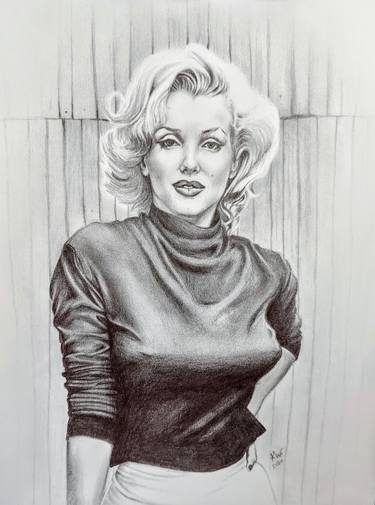 Original Realism Celebrity Drawings by Ekaterina wentz