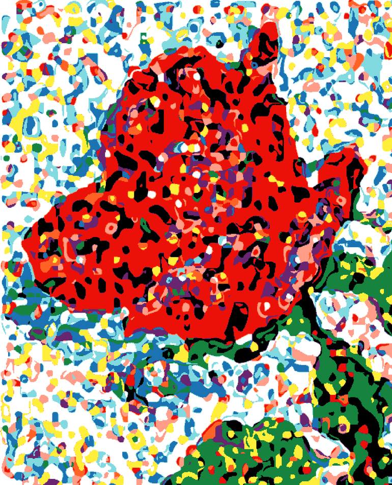 Original Conceptual Still Life Printmaking by Angelo Ambrosi