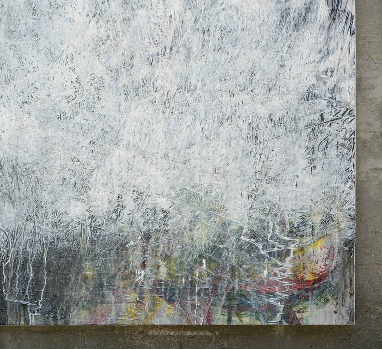 Original Abstract Expressionism Abstract Painting by Laura Letchinger