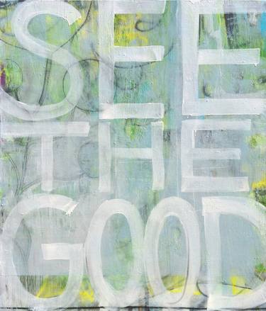 Print of Expressionism Typography Paintings by Laura Letchinger