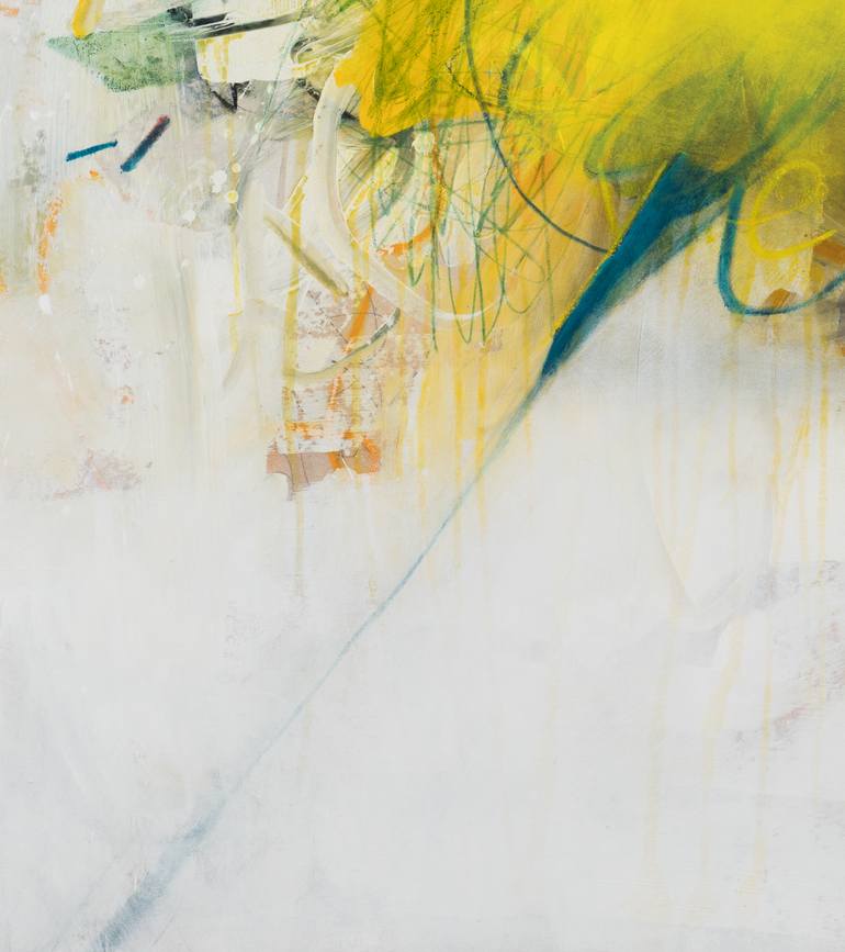 Original Abstract Botanic Painting by Laura Letchinger