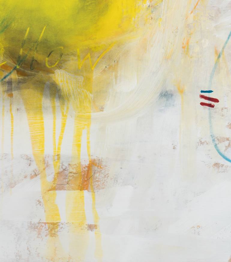 Original Abstract Botanic Painting by Laura Letchinger