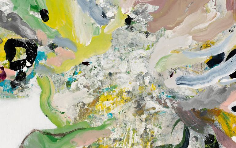Original Abstract Expressionism Abstract Painting by Laura Letchinger
