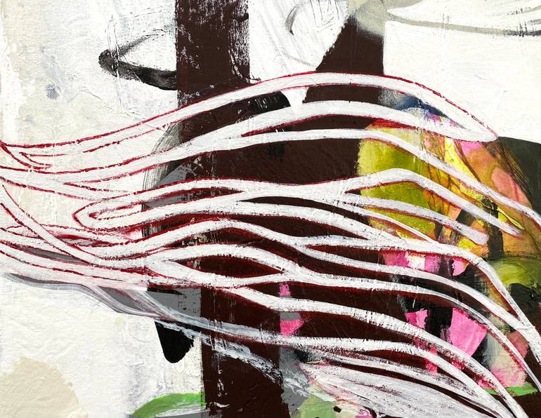 Original Abstract Expressionism Abstract Painting by Laura Letchinger