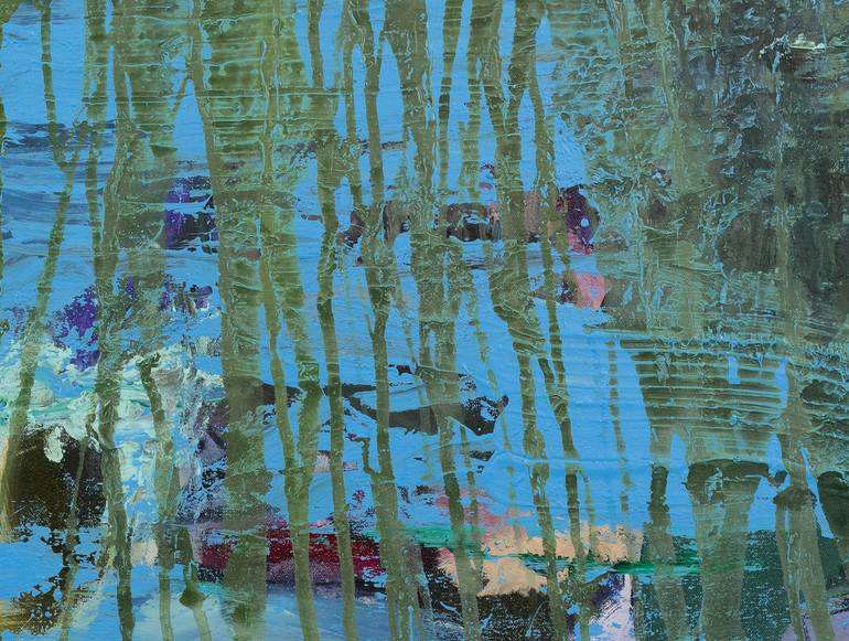Original Abstract Expressionism Abstract Painting by Laura Letchinger