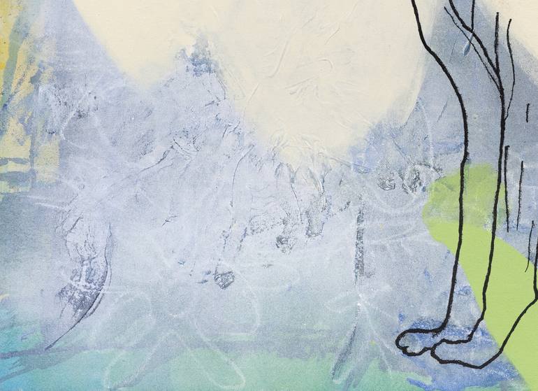 Original Abstract Animal Painting by Laura Letchinger