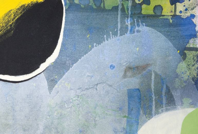 Original Abstract Animal Painting by Laura Letchinger