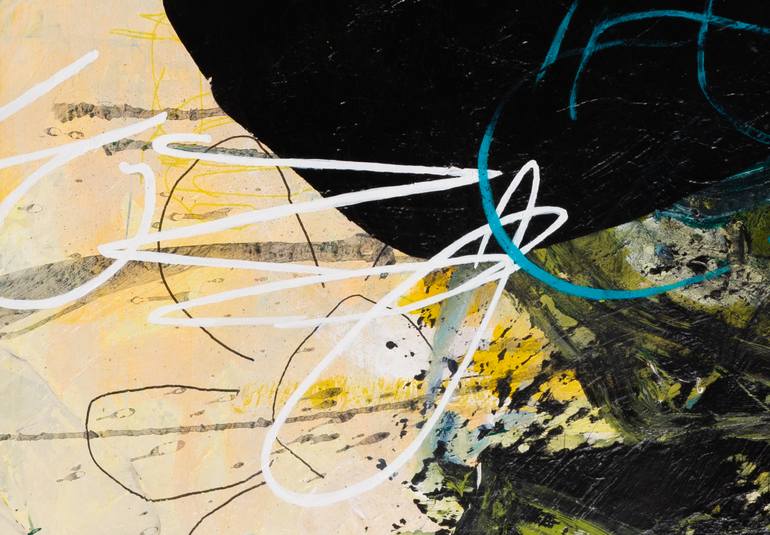 Original Abstract Expressionism Abstract Painting by Laura Letchinger