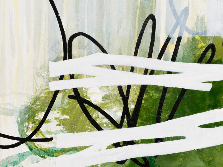 Original Abstract Expressionism Abstract Painting by Laura Letchinger