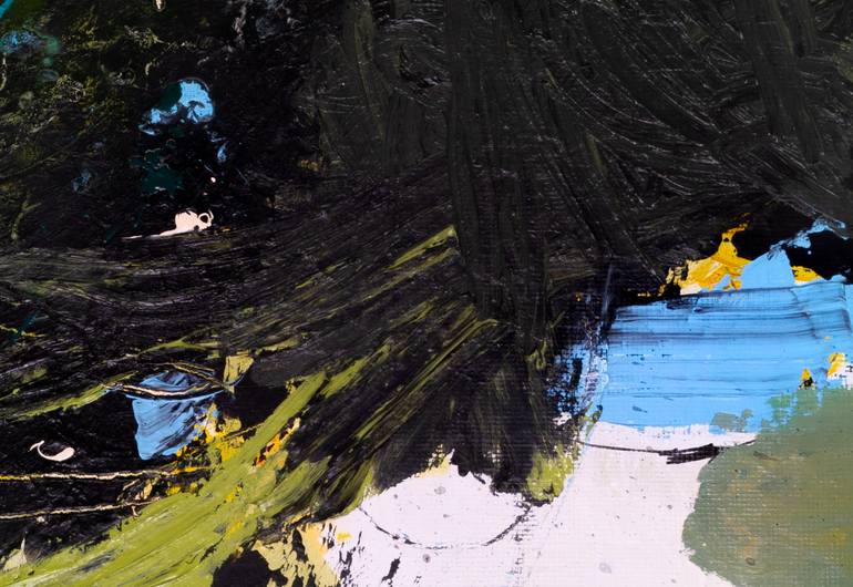 Original Abstract Expressionism Abstract Painting by Laura Letchinger