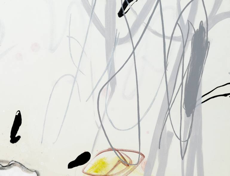 Original Abstract Botanic Painting by Laura Letchinger