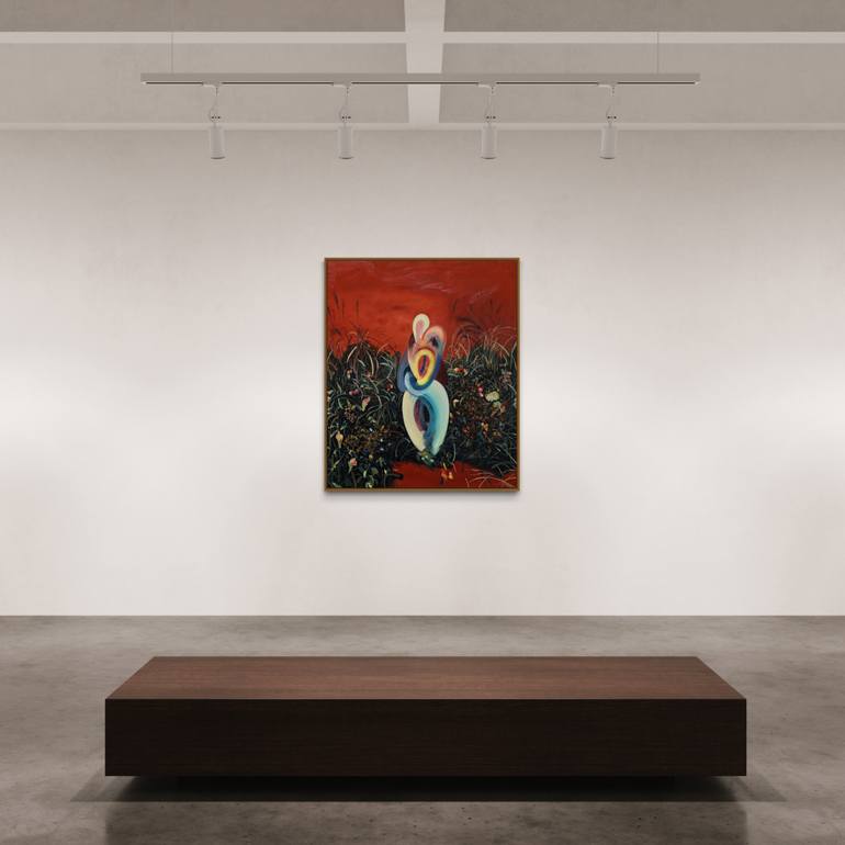 Original Abstract Expressionism Abstract Painting by Jay Chung