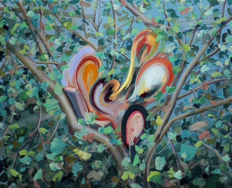 Original Abstract Expressionism Abstract Paintings by Jay Chung