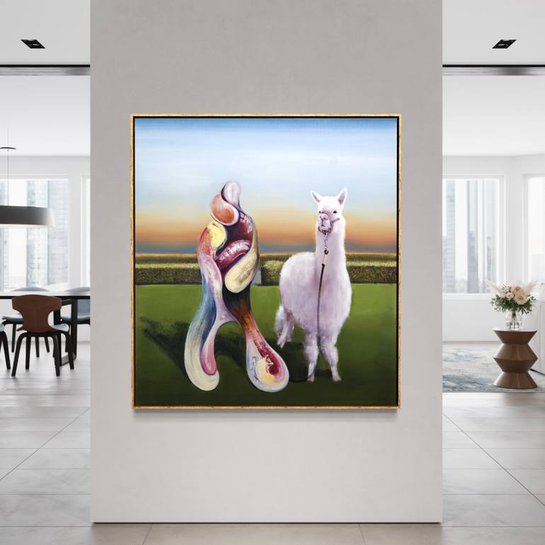 Original Abstract Expressionism Abstract Painting by Jay Chung