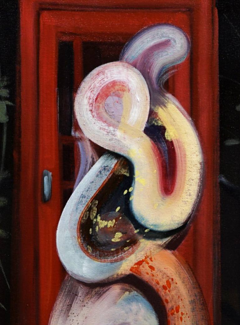 Original Abstract Expressionism Abstract Painting by Jay Chung