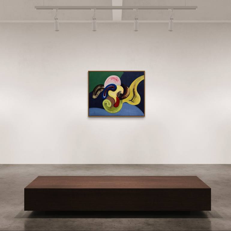 Original Abstract Expressionism Abstract Painting by Jay Chung