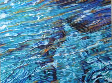 Original Abstract Water Paintings by Cathryn McEwen