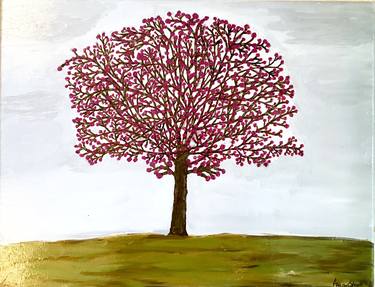 Original Expressionism Tree Paintings by Anthony Stansell