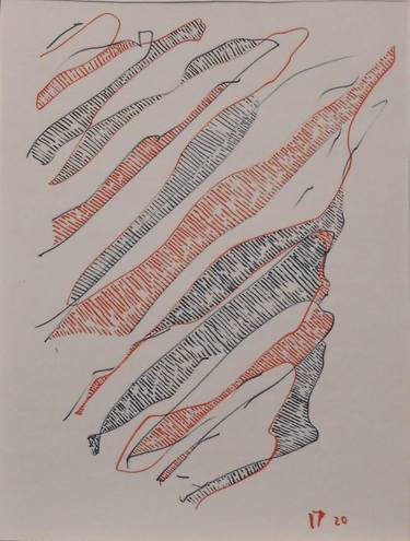 Original Abstract Drawings by Victor Proulx