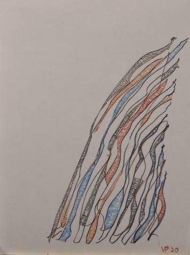 Original Abstract Drawings by Victor Proulx