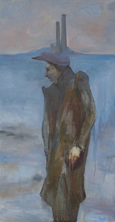 Print of Expressionism Men Paintings by Ivan Hubenko