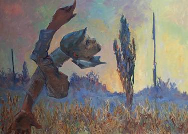 Original Figurative Love Painting by Ivan Hubenko