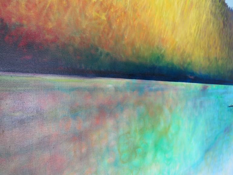 Original Expressionism Landscape Painting by Phil Caterino