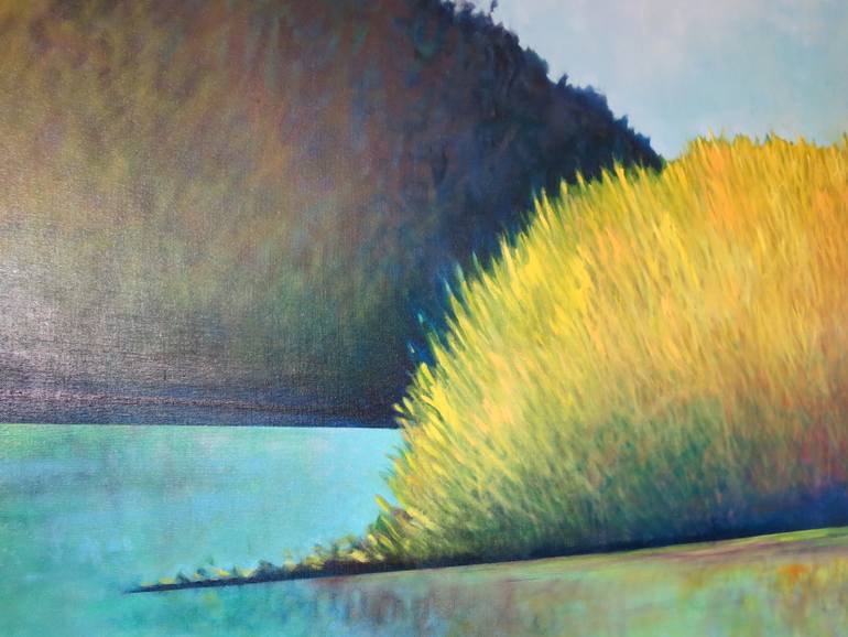 Original Expressionism Landscape Painting by Phil Caterino