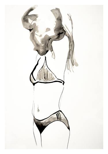Print of Figurative Body Drawings by Alexandria Grace Coe