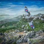 Spitfire over Inyanga - Zimbabwe by Rory Williams