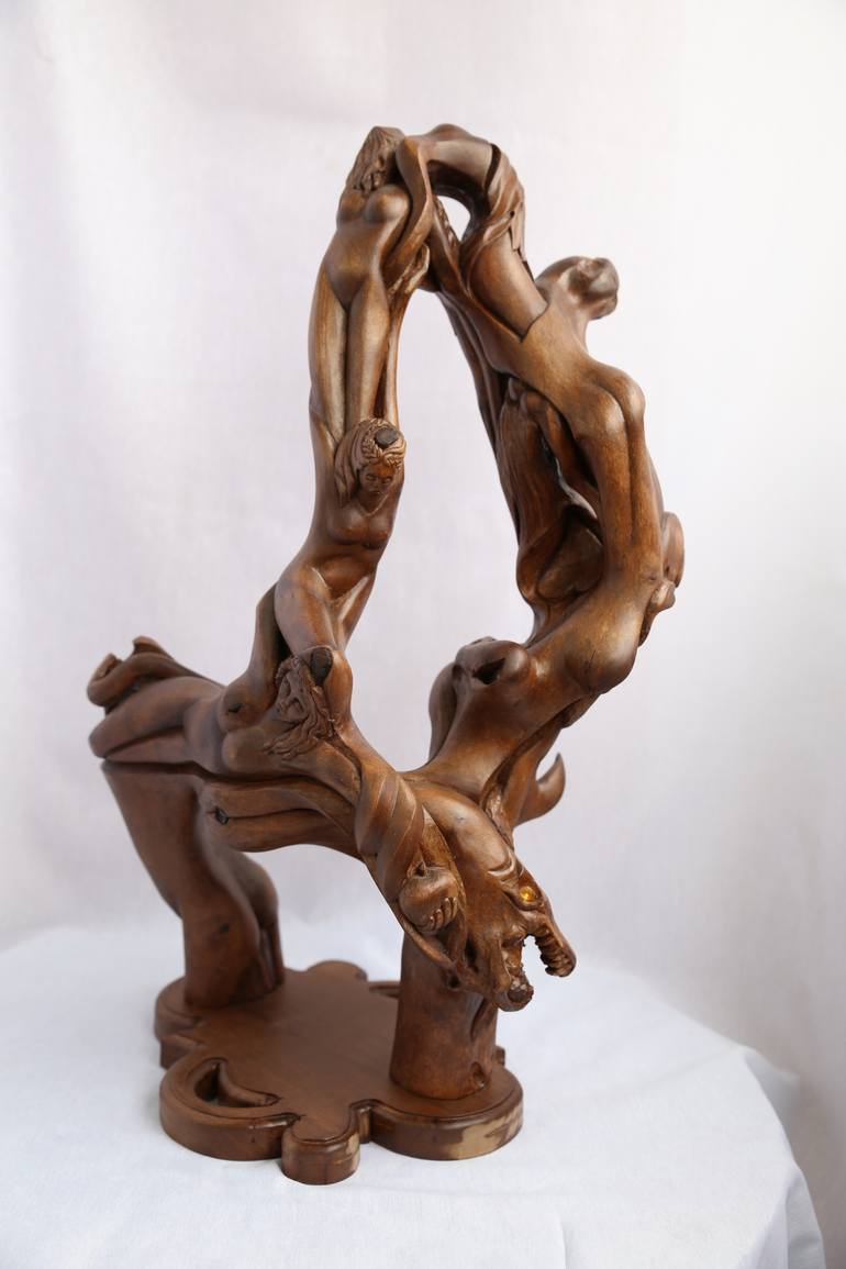 Original Abstract Sculpture by Ilija Panev