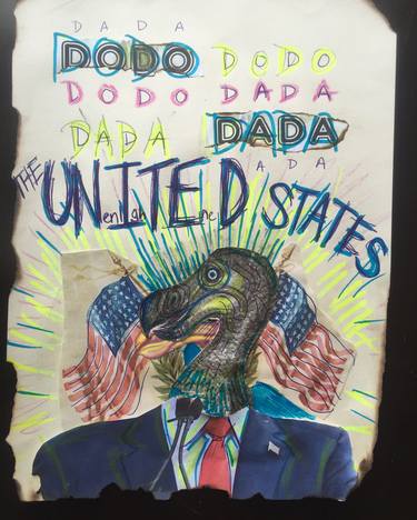 Print of Abstract Political Collage by Brandon Scaglione