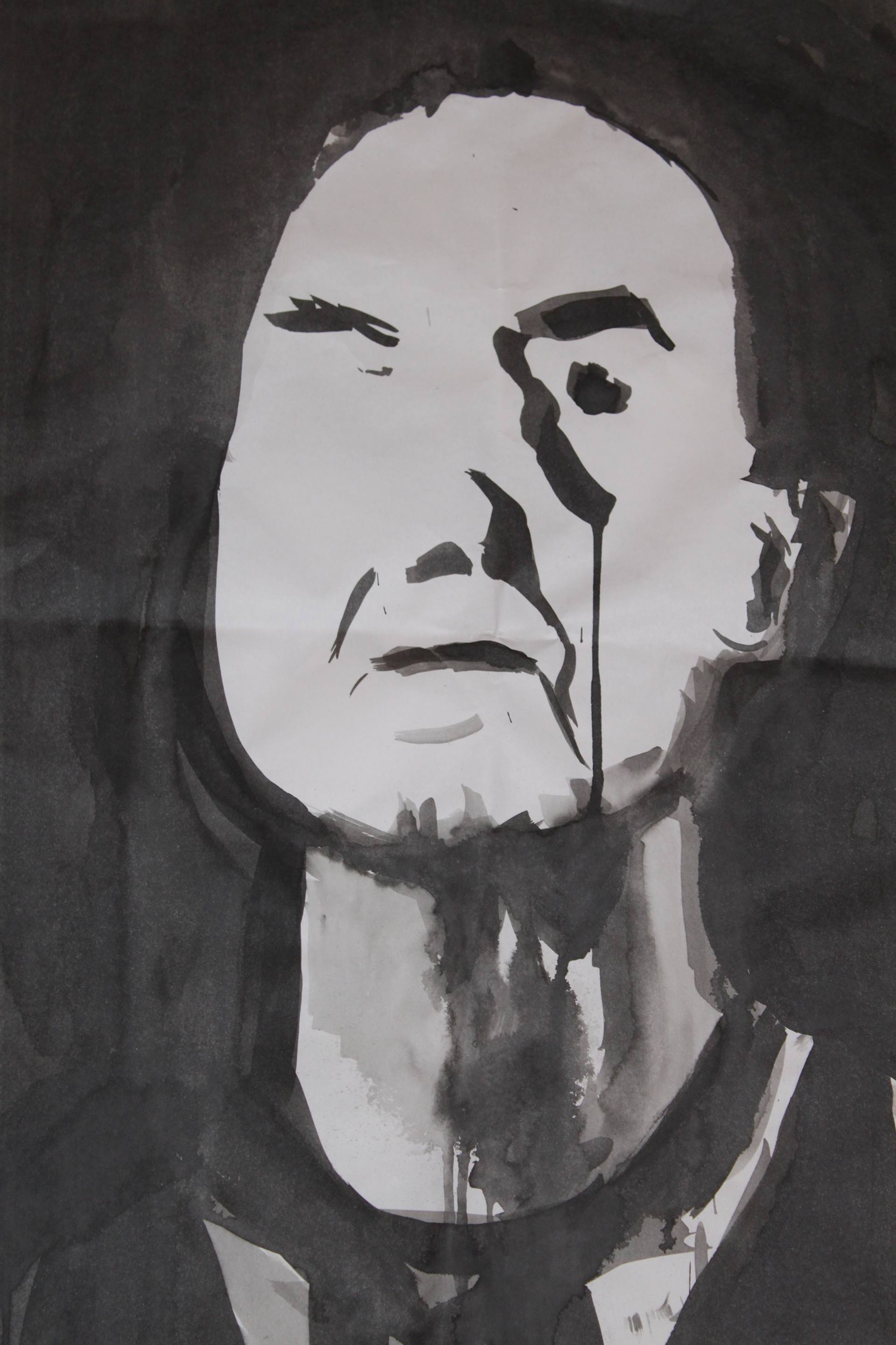 Old man 3X^113 Drawing by Freya Sinclair | Saatchi Art