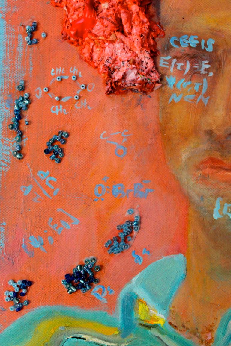 Original Conceptual People Collage by Freya Sinclair