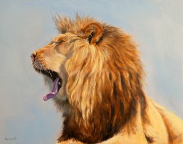 Original Realism Animal Paintings by Linda Merchant