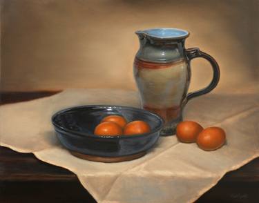 Original Realism Still Life Paintings by Linda Merchant