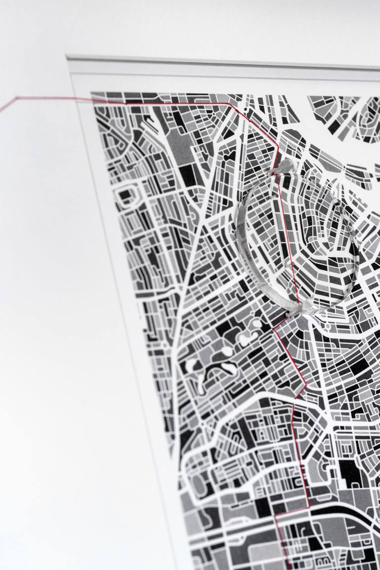 Original Conceptual Cities Installation by Juanita Oosthuizen