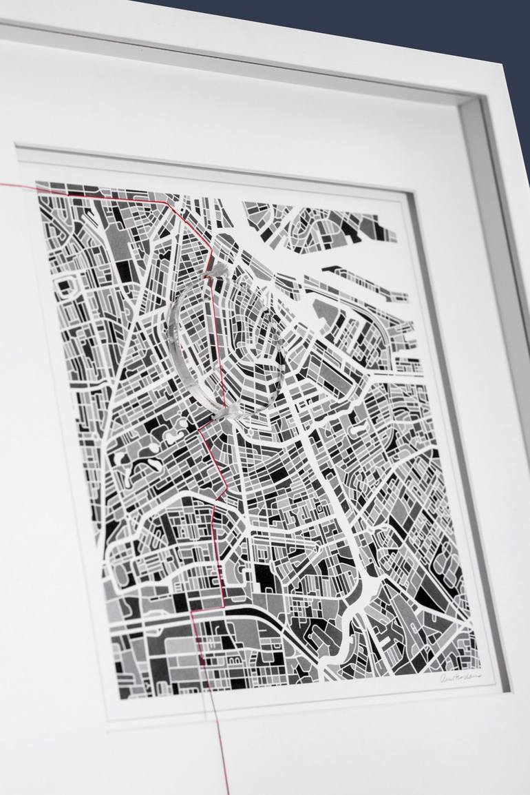 Original Conceptual Cities Installation by Juanita Oosthuizen