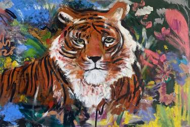 Original Contemporary Animal Paintings by Mahala Lewis