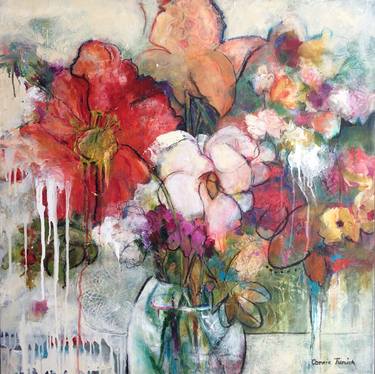 Original Floral Paintings by Connie Tunick