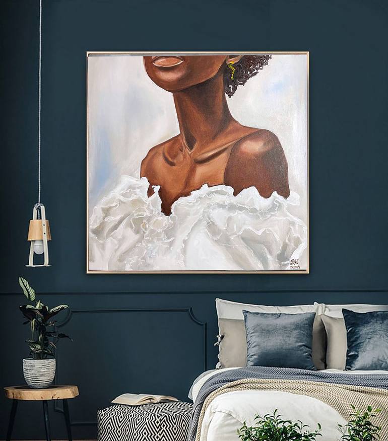 Original Abstract People Painting by Natali Zablotskaya