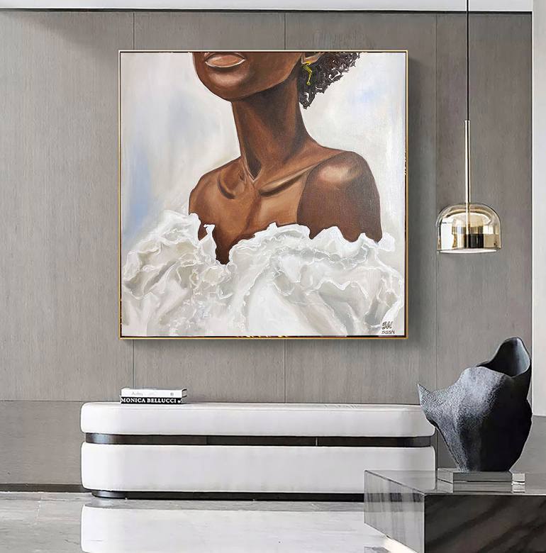 Original Abstract People Painting by Natali Zablotskaya