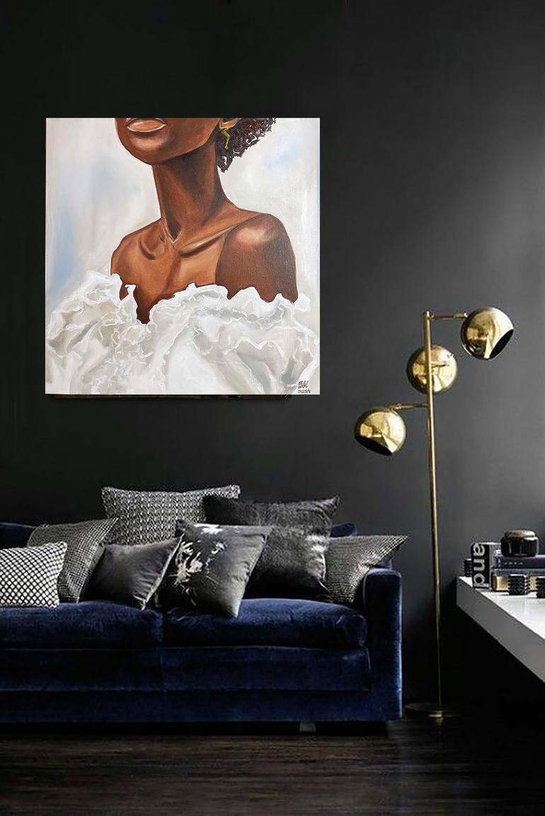Original Abstract People Painting by Natali Zablotskaya