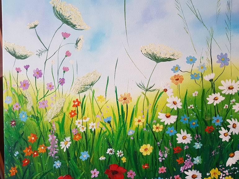 Original Impressionism Botanic Painting by Natali Zablotskaya