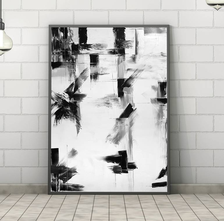 Original Abstract Expressionism Abstract Painting by Natali Zablotskaya