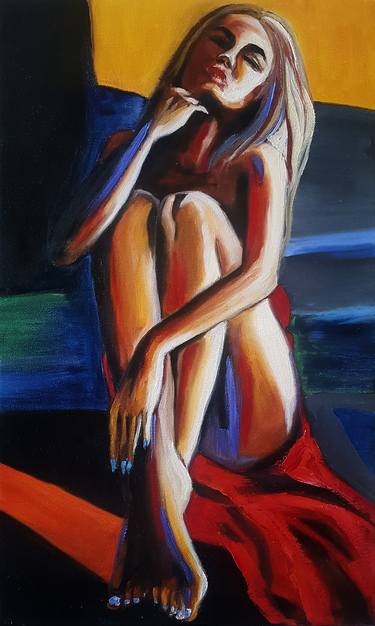 Print of Erotic Paintings by Natali Zablotskaya