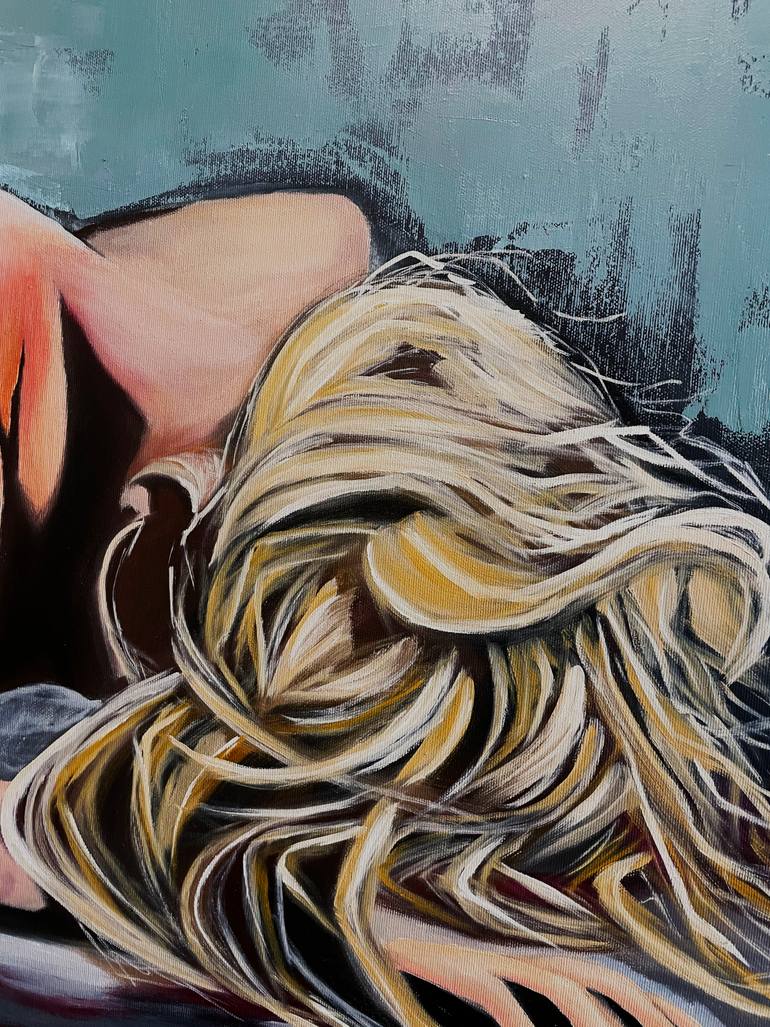 Original Abstract Body Painting by Natali Zablotskaya