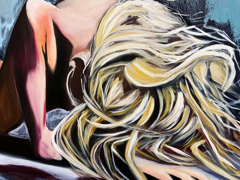 Original Abstract Body Painting by Natali Zablotskaya