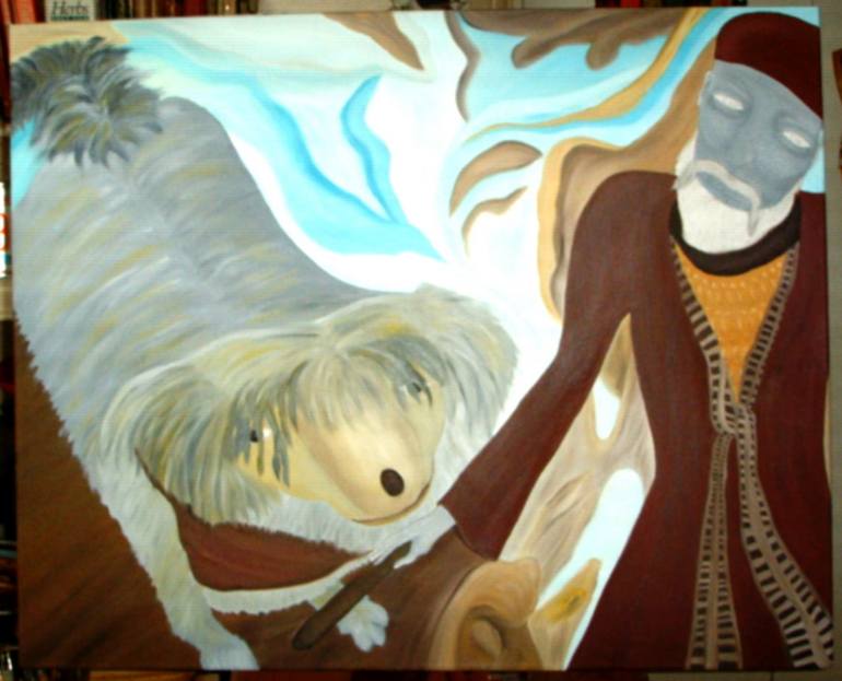Original Expressionism Abstract Painting by C J Lewis